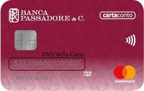 carta credito Banca Passadore